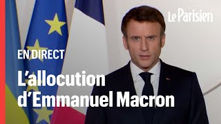 🔴 EN DIRECT  Guerre en Ukraine lallocution dEmmanuel Macron [upl. by Haff]