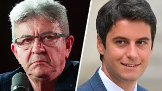 JeanLuc Mélenchon vs Gabriel Attal  Le zapping politique [upl. by Ibed]