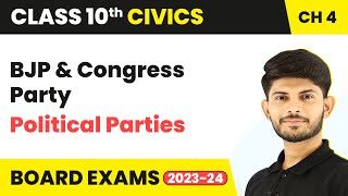 Class 10 Civics Chapter 4  Bharatiya Janata Party and Congress Party Political Parties 202324 [upl. by Atiker]