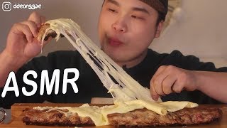 Sticky Cheese back ribs ASMR a lively food eating sounds [upl. by Hsara]