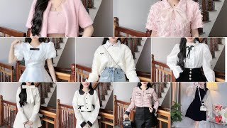 Shopee haul Review quần áo đi chơi tết  Outfit Diện Tết 2024  VQuynh [upl. by Nidnarb679]