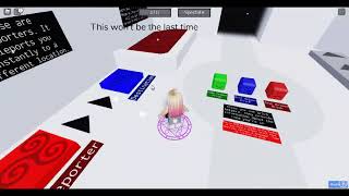 Playing Untitled Door Game 2  Roblox Part 1 [upl. by Oidale]