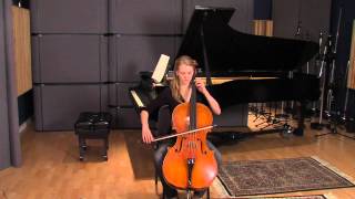 Emily Austin Smith plays on a KRUTZ cello [upl. by Kcirneh]