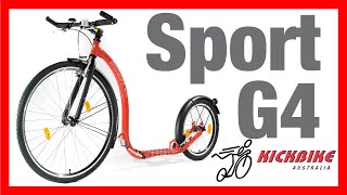 KickBike Sport G4  Review [upl. by Haff]