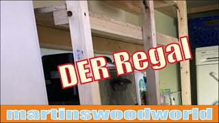 Einfaches DIY Regal selber bauen [upl. by Bradleigh]