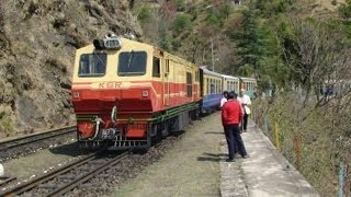 Indian Railways  Toy Train to Shimla  Part 1  Kalka to Dharampur Himachal [upl. by Amadeus]