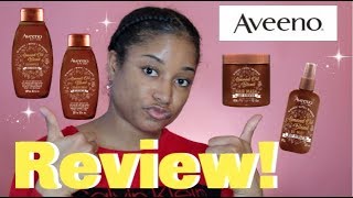 NEW Aveeno Almond Oil Blend Review [upl. by Flo757]