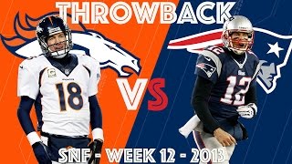 Broncos vs Patriots Wk 12 2013  Bradys 24Point Comeback vs Manning  NFL Classic Highlights [upl. by Zedekiah]