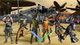 SW Battlefront 2  Atollon Chopper Base RebellionHeroes [upl. by Oicatsana]