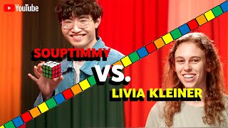 SoupTimmy vs 1SkaterGirl33 Face Off in the Ultimate Rubik’s Cube Trivia Challenge [upl. by Uolyram]