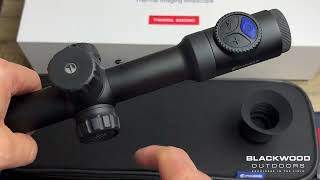 New Thermion 2 XG50 Thermal Scope Unboxing [upl. by Vasileior]