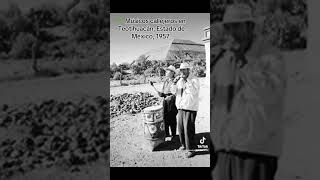 🌱 Músicos callejeros en Teotihuacán Estado de México 1957 [upl. by Urd]