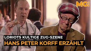 LORIOTs kultige ZugSzene HANS PETER KORFF erinnert sich [upl. by Sidwel]