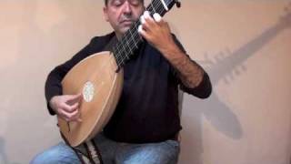 Prélude Robert de Visée played on the 14 course theorbo by Xavier DíazLatorre [upl. by Ardisi]