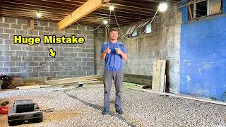 Restoring A 7000 Mansion We Made A Mistake Building The Basement [upl. by Akimak]