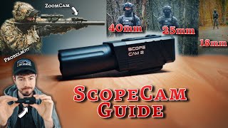 Airsoft ZoomCam Guide  new RunCam Scope Cam 2 18mm 25mm 40mm [upl. by Saffian]