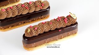 Semifrios de Chocolate y Cereza con 2 glaseados [upl. by Itra]