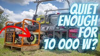 Top 5 Quietest amp Reliable 10000 Watt Generators [upl. by Jumbala677]