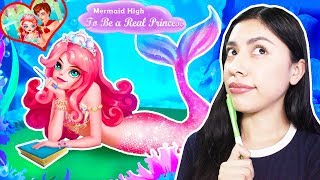 MERMAID HIGH SCHOOL  HOW TO BE A REAL MERMAID PRINCES App Game [upl. by Daniell405]