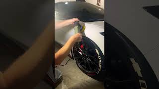 C8 corvette 2023 polish buff wax garage kept music song anime [upl. by Sailesh296]