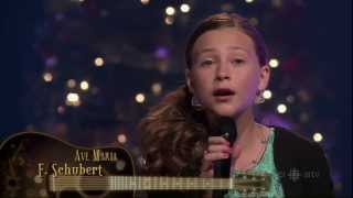 Josiane Comeau 12 ans chante Ave Maria [upl. by Merrell839]