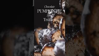 We Made the Ultimate Pumpkin Pie Spice Truffles DIY [upl. by Ikkin961]