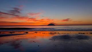 The Ailsa Craig at sunset [upl. by Wagoner]