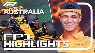 FP1 Highlights  2024 Australian Grand Prix [upl. by Riay]