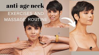 Anti Age Neck Exercises and Massage Routine [upl. by Atik158]