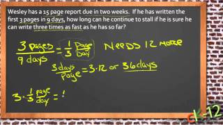 Solving Real World Problems with Linear Equations An Application Algebra I [upl. by Bakeman]