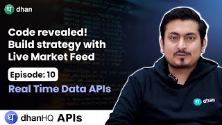 Build Algo Trading Strategies with Live Market Feed  DhanHQ APIs Explained in Hindi  Dhan [upl. by Arakawa]