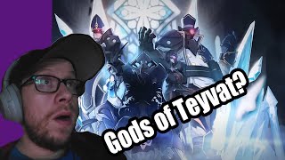 NonGenshin Player Reacts To Teyvat Chapter Storyline Preview Travail Genshin Impact [upl. by Nivloc]