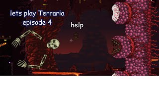 lets play terraria lots of mistakes that lead to hardmode episode 4 season 1 [upl. by Enael]