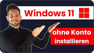 Windows 11 ohne Microsoft Konto installieren  Windows 11 ohne Internet installieren [upl. by Ahsitahs]