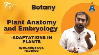 Plant Anatomy and Embryology  Adaptations in Plants  S Chand Academy [upl. by Raffaj]