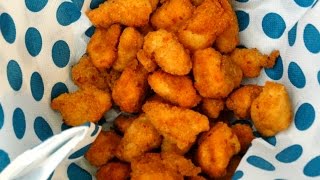 Come fare i mini nuggets di pollo fatti in casa [upl. by Dor]