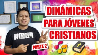 5 DINÁMICAS para jóvenes cristianos 🎤🎧  2 parte 🔥  Hazlo en tu iglesia🎶🎬 [upl. by Ellirpa]