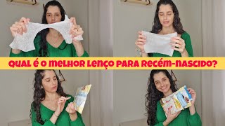 MELHORES LENÇOS UMEDECIDOS PARA RECÉMNASCIDO QUE TESTEI ❤️ VALORES DE CADA LENÇO 🤑 [upl. by Kessiah]