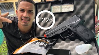 REVIEW PISTOLA p226 AIRSOFT SPRING [upl. by Abihsat228]