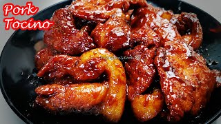 SUPER EASY HOMEMADE PORK TOCINO RECIPE  SUPER YUMMY BUSINESS IDEA [upl. by Okoy]