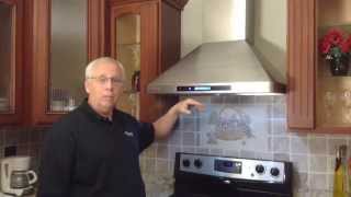 Wall Mount Range Hood Installation [upl. by Klinger]