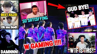 Valorant Streamers React to PRX W Gaming Shows Insane Team Performance Against KC in VCT Madrid 2024 [upl. by Rehptosirhc]