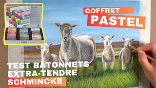 Test bâtonnet extratendre Schmincke coffret pastel sec [upl. by Pascal]