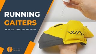 Running Gaiters  How Waterproof Are They [upl. by Dibri]