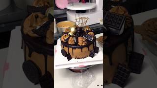 New chocolate cake decorating🤗shorts trending cakedesign viralvideo [upl. by Aohk]