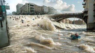 Top 35 minutes of natural disasters caught on camera Most hurricane in history Spain [upl. by Ahc]