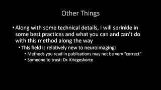 Machine Learning for Neuroimagers Intro 1 [upl. by Amatruda633]