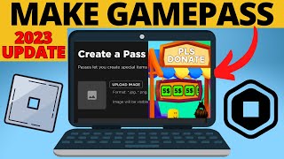 How To Make Gamepass In Pls Donate  Updated 2023 [upl. by Anyala]