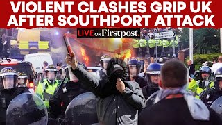 UK Violence LIVE Violent Protests Sweep UK Following the Southport Stabbing Attack [upl. by Alekal790]