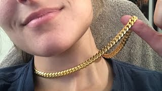 Miami Cuban Necklace 8mm  Daniel Jewelry Inc Review [upl. by Odidnac731]